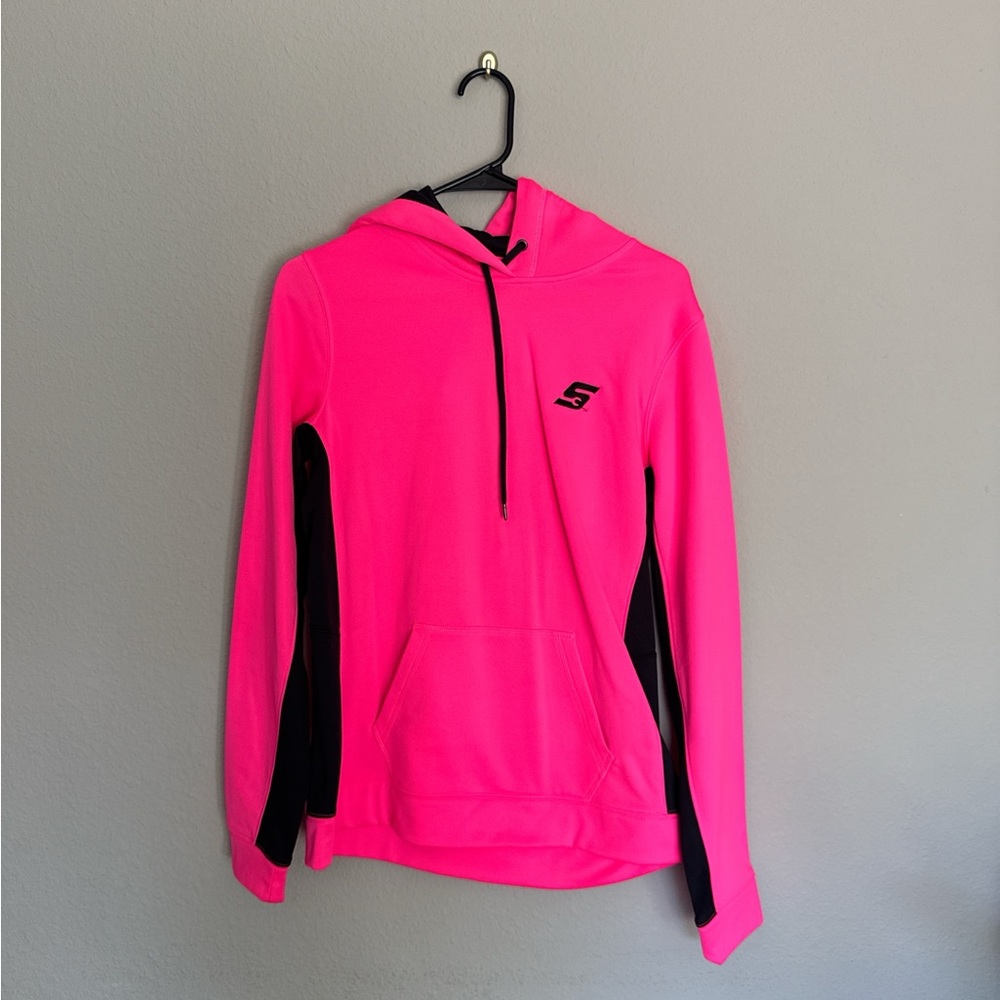 Snap-on Neon Pink Pullover